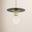 Luminaire suspendu simple à 1 lumière Phillipa Gramercy-88566837