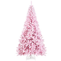 Small Pink Christmas Tree for Tabletop  Rose Gold Feather Tree –   by Zucker Feather Products, Inc.
