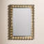 Scalloped Beveled Wall Mirror