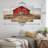 Cities & Countries Wall Decor on Metal