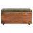 Roasted Almond Storage Trunk Bench
