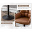 Aavin Swivel Upholstered Adjustable Height Counter Stool with Metal Frame-1651358872