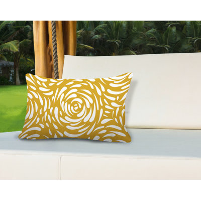 Outdoor Reversible Throw Pillow