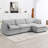 Redenius 4-Piece 112'' Upholstered L-Shape Sectional-1169641727