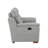 Annahi 67'' Faux Leather Reclining Loveseat-181634411