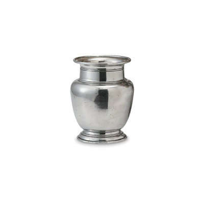 Silver Metal Table Vase