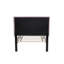 Tête de lit simple réglable avec revêtement en velours et système de support à 12 lattes pour un confort et une stabilité personnalisés.