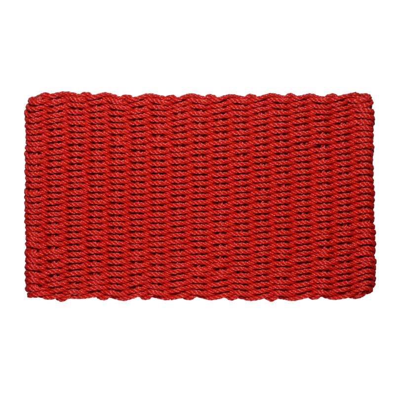 Pilibbos Doormat, Rectangle 30" x 50", Red