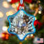 Ornement en forme d'arbre de Noël Holiday Splendor