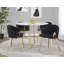 Chaise avec accoudoirs en velours Josie-191296405-252994015