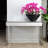 State St. 54'' Glass Top Console Table