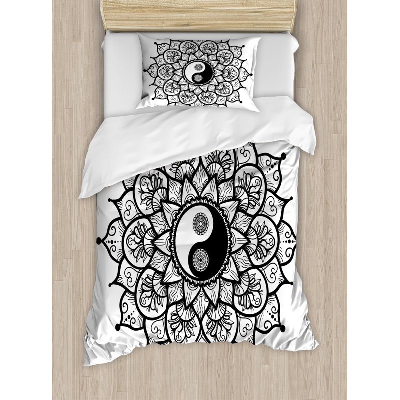 Eclectic Damask Duvet Cover