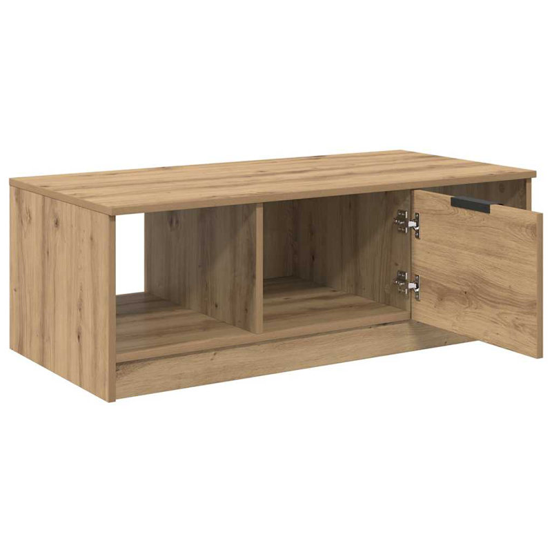 Coffee Table with Storage, Artisan Oak