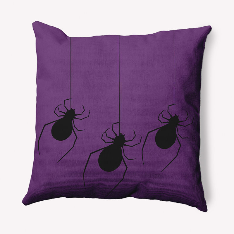 Reversible Throw Pillow, 18" x 18", Amethyst
