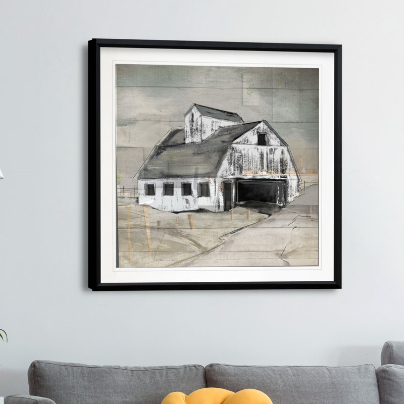 «Country Memories», reproduction de peinture à l'huile sur toile tendue, H 30,5 po x l 30,5 po x P 1,5 po