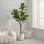 Jardinière Thristen de 16 po de hauteur mate-1403802657