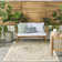 Gerritt Taupe Olive Outdoor Rug