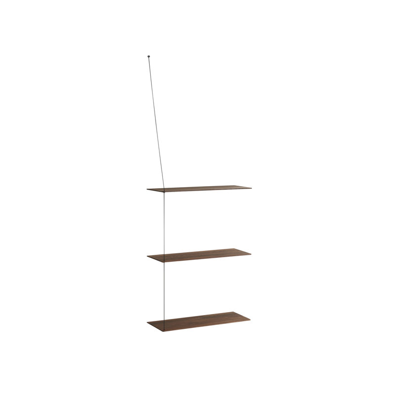 Stedge Add-On Shelf (80 Cm), 15.7" H x 23.6" W x 8.7" D, Smoked Oak