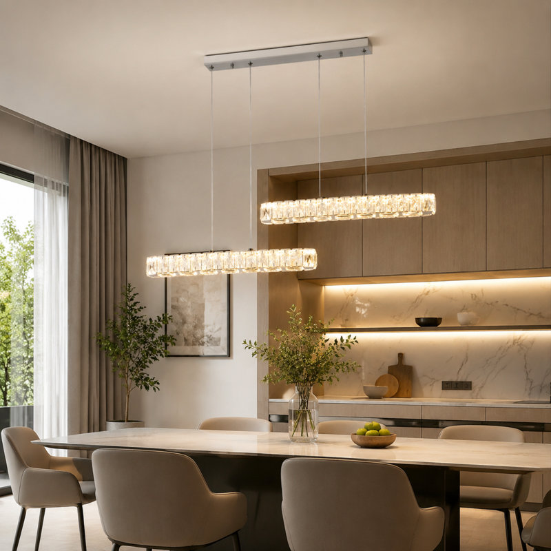 2 - Light LED Chandelier