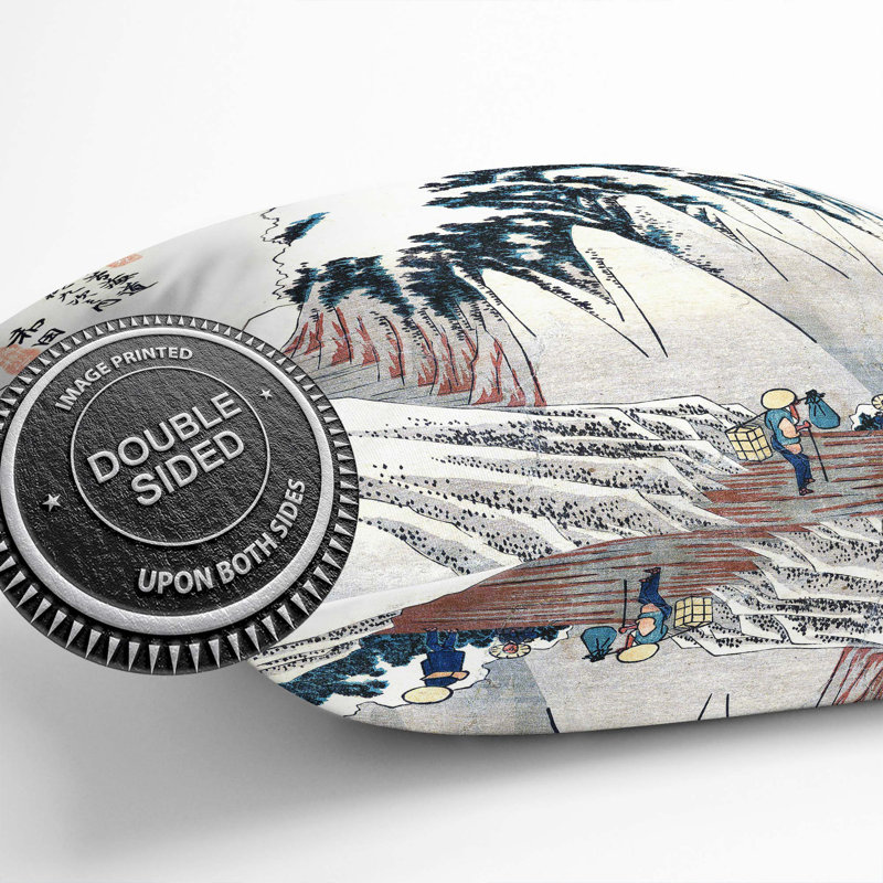 Square Throw Cushion, Black/White, 40cm H x 40cm W x 15cm D