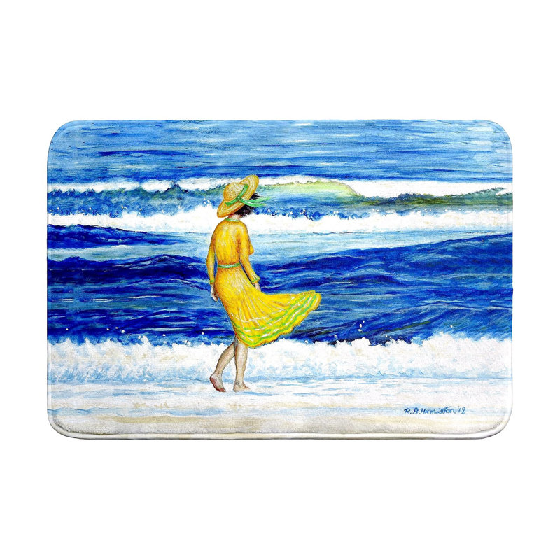 Tapis de bain Rough Surf, Simple - L 24 po x l 36 po