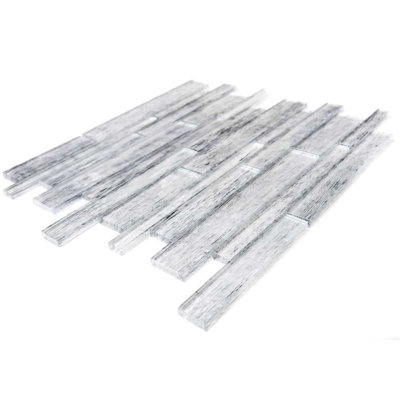 Woodland 1" x 3" Glass Mosaic Wall Tile