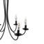 6 - Light Matte Black Pendant