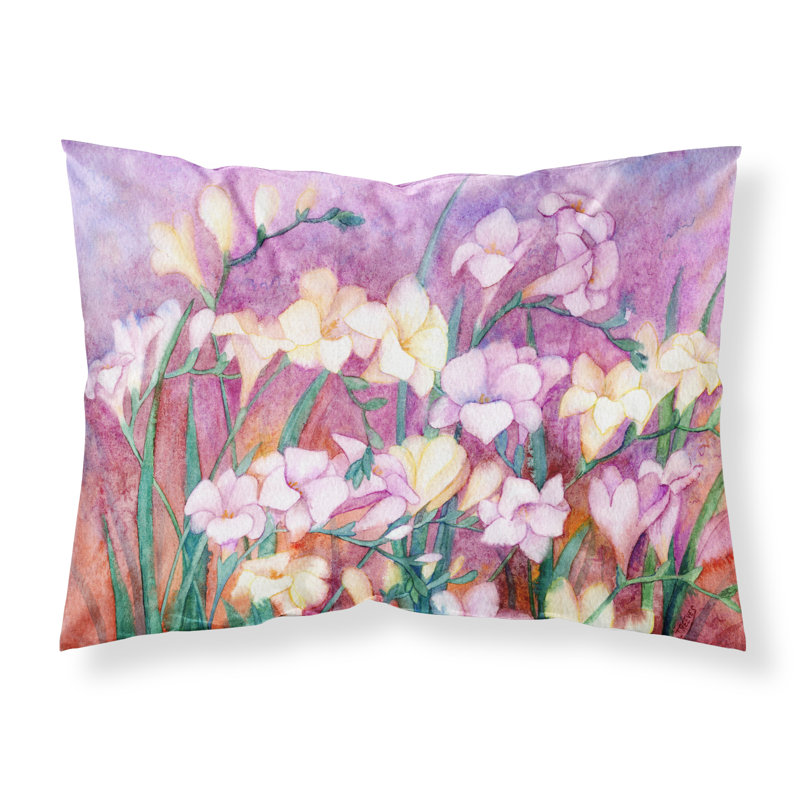Taie d’oreiller freesias
