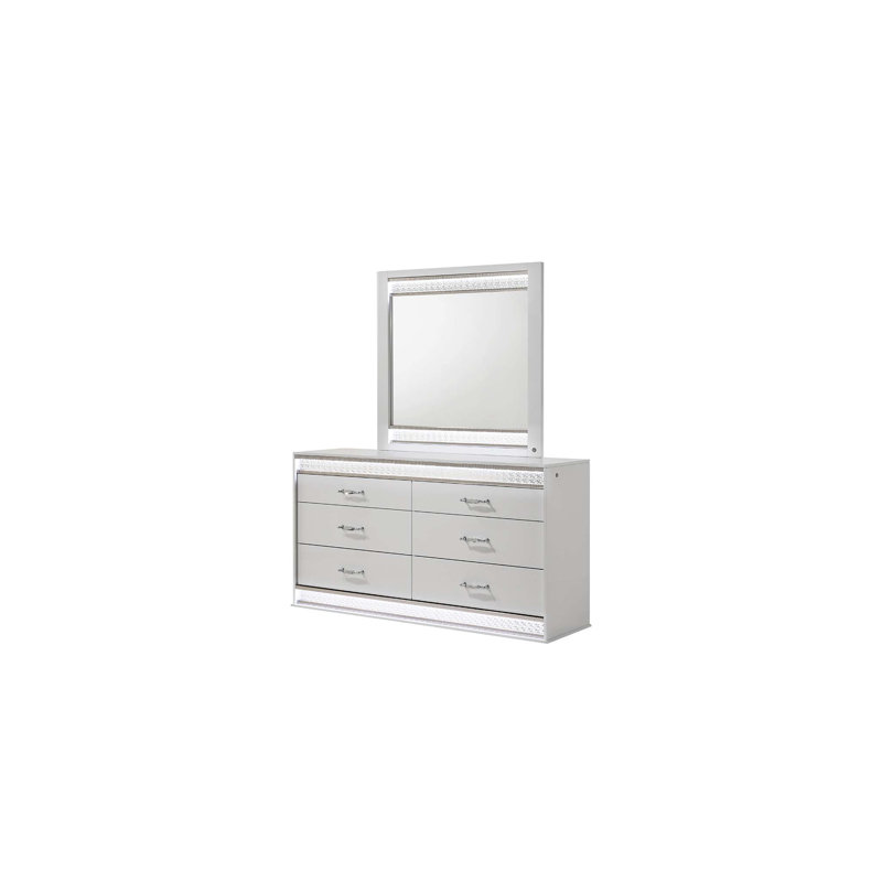 Commode 6 tiroirs Glam