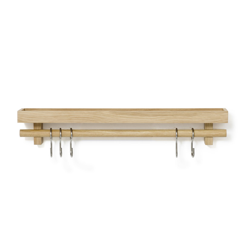 Haakenson Wood Cabinet Shelving Rack