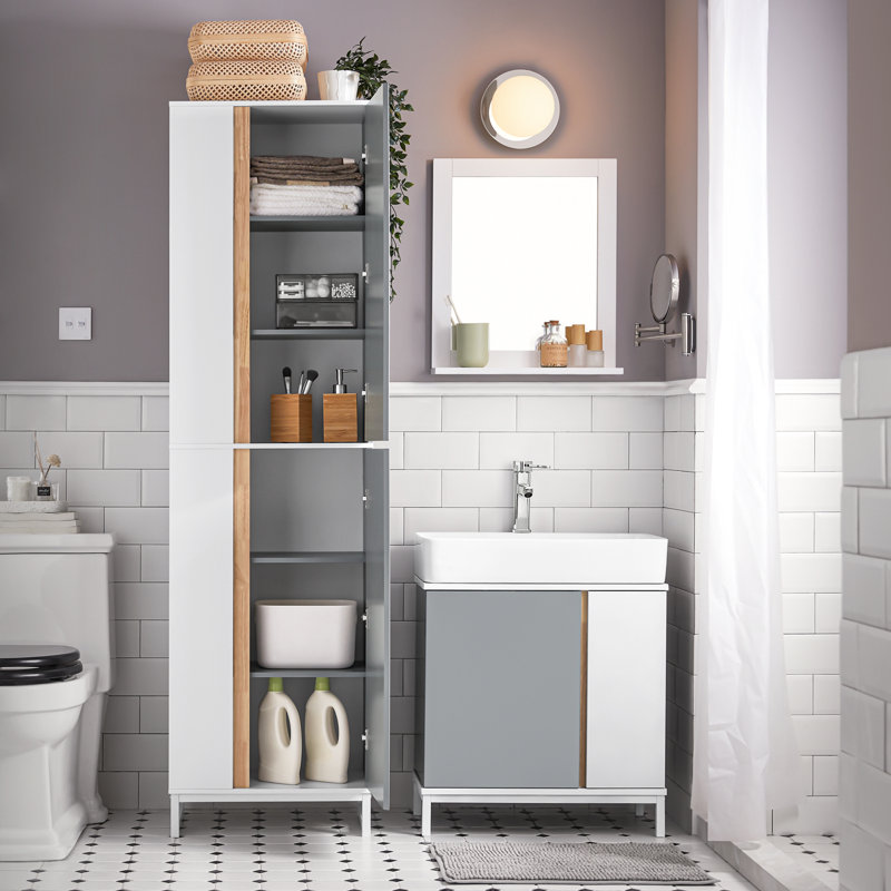 Deo Freestanding Linen Cabinet