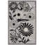 Tapis intérieur / extérieur noir / gris / blanc Ameleah-376442420