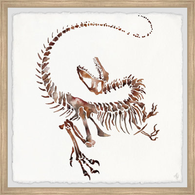 Broomfield 'Dino Fossil' Framed Print