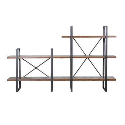 28'' H x 71'' W Etagere Bookcase