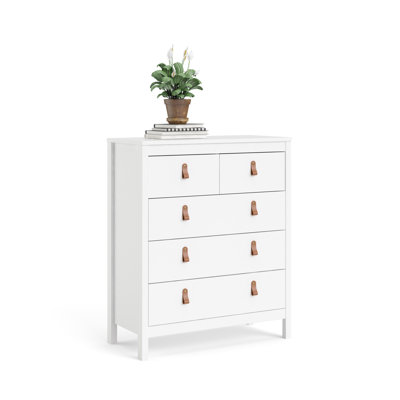 Besiana 82.1 cm W Chest of 5 Drawers