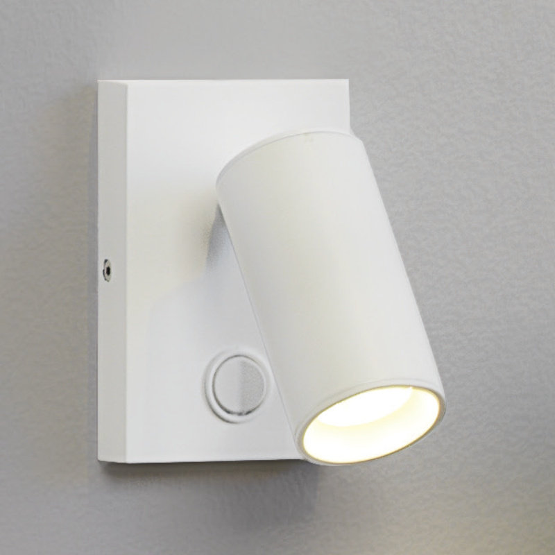 Haul - Wall Surface, Matte White Lacquer, 3.94" H x 2.56" W x 3.06" D