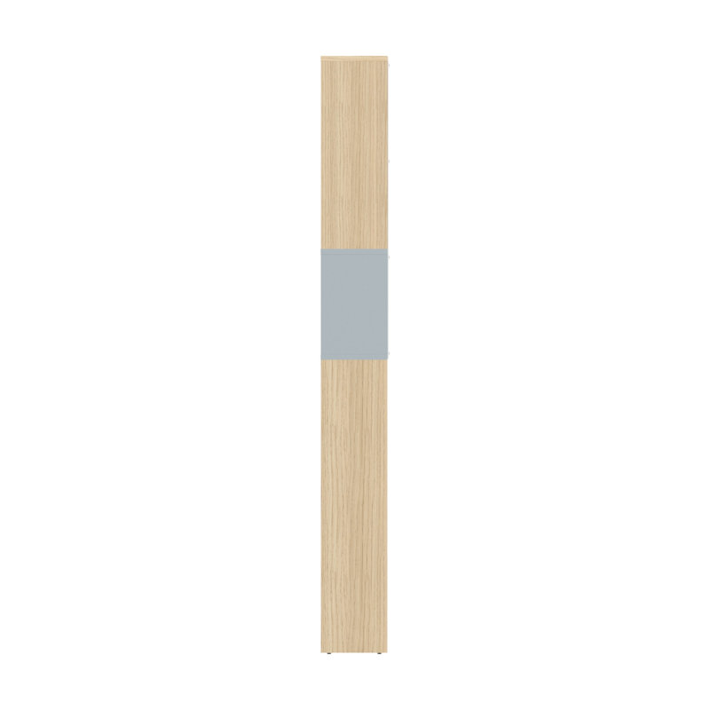 Kes Bathroom Cabinet, Light Oak/Grey