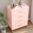Modern 4-Drawer Dresser - Wood Chest with Gold Handles for Bedroom & Living Room-2004544736