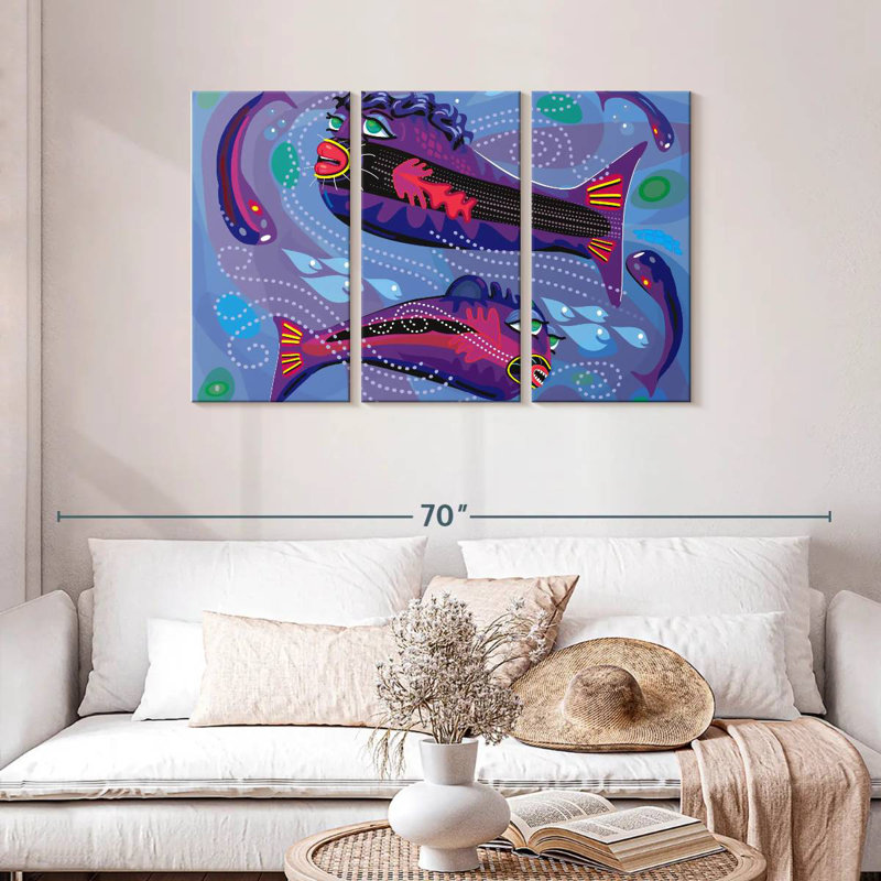 Brampt Latin Lovers, 28" H x 45" W