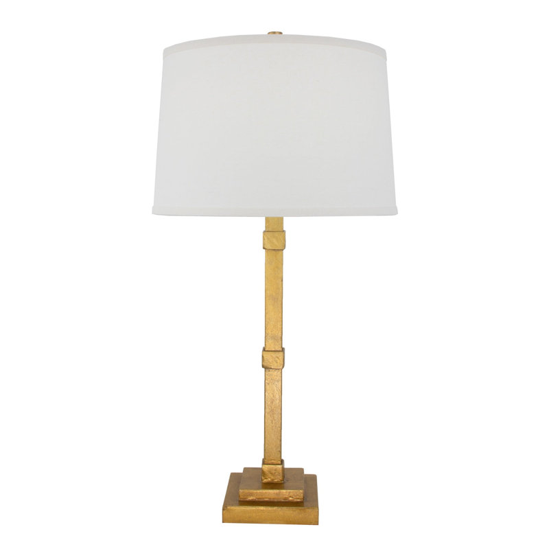 Irina Table Lamp, Gold Leaf