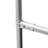 Movable Mop Holder Floor Standing Cleaning Trolley Mop Rack Garage Organization Gardening Tools Organizer