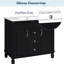 Meuble-lavabo moderne 36 po avec lavabo supérieur, portes à fermeture douce et tiroirs 36 po-196607123