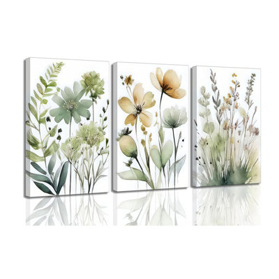 3 Piece Wrapped Canvas Print