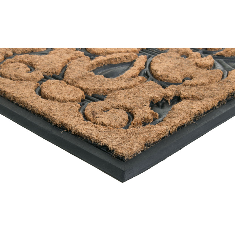 Needville Non-Slip Outdoor Doormat, Rectangle 1'6" x 2'6"