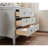 48" Solid Wood Bathroom Vanity with 1" Engineered Marble Top, Single Sink-106492186-106492191