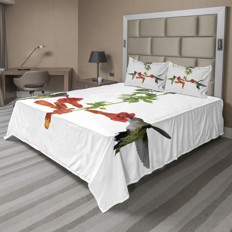 Microfiber Sheet Set, Full Sheet Set with Fitted Sheet and 2 Pillowcases