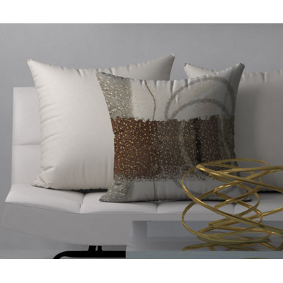 Abstract Throw Pillow