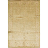 Hand-Knotted High-Quality Light Green and Light Green Area Rug