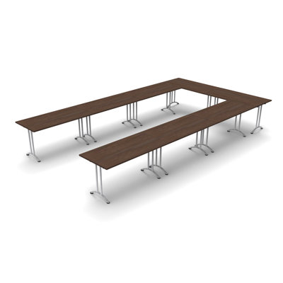 16 Person Conference Meeting Tables Complete Tables Set by Inbox Zero