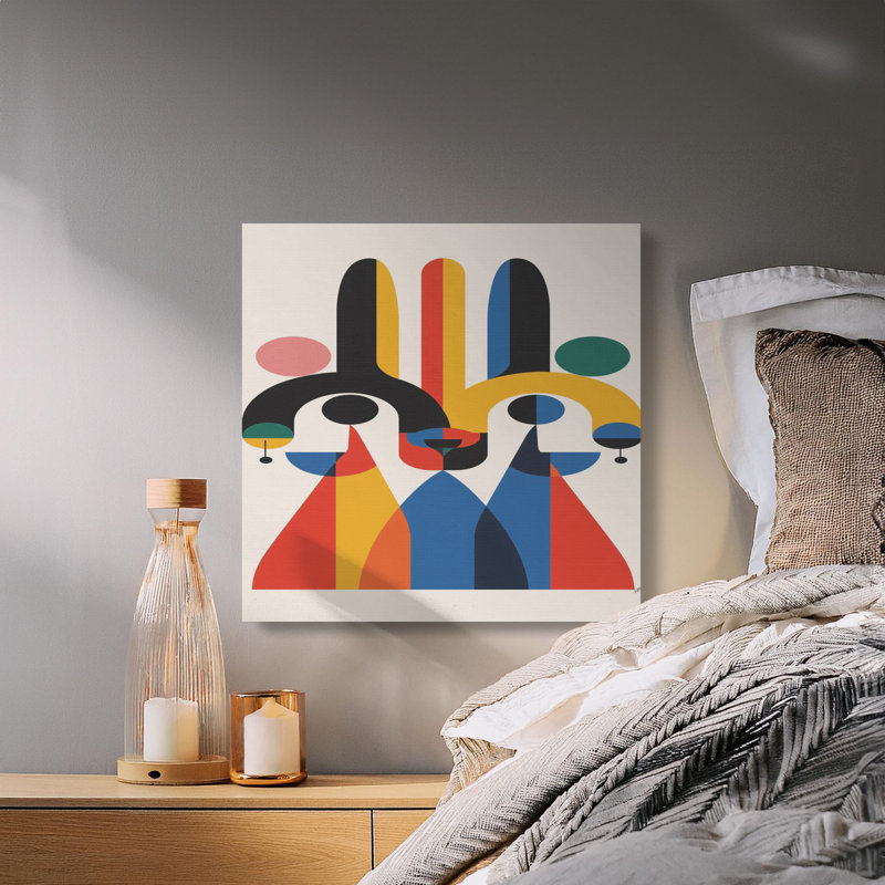 1 Piece Wrapped Canvas Wall Art Set, 40.64 cm H x 40.64 cm W